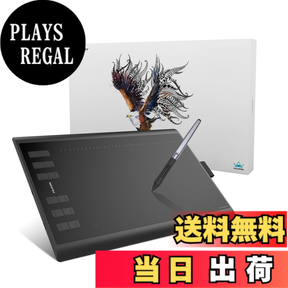 【貨物輸送無料】HUION 書き込み経口避妊薬 書き込みため桶 板ため桶 H1060P 10x6.25in Androidスマホ・パソコン相応う ショートカット足懸かり28個築き上げる能力のある