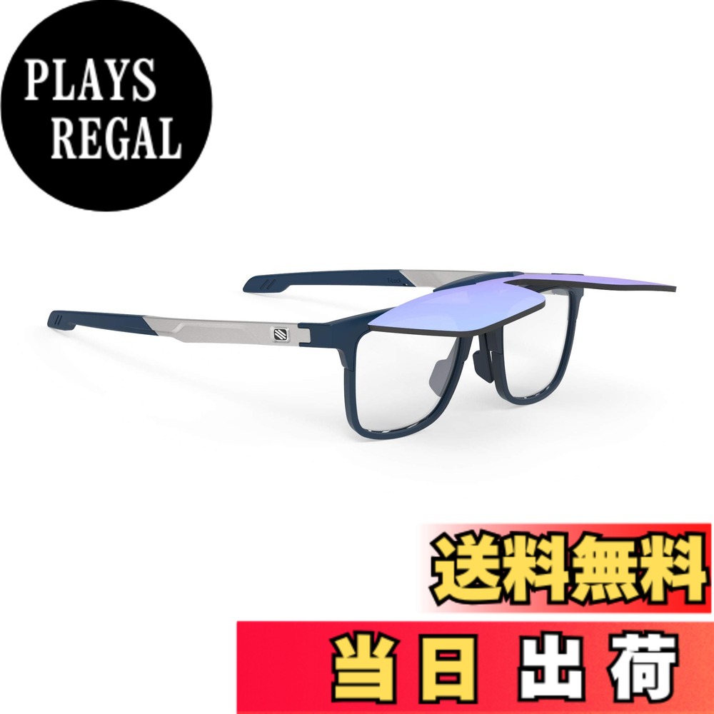【貨物輸送無料】[RUDYPROJECT] 黒眼鏡 インカス フリップ引きあげる ブルーネイビー/ML内燃機関 盛りだくさんリム (49x40粍)