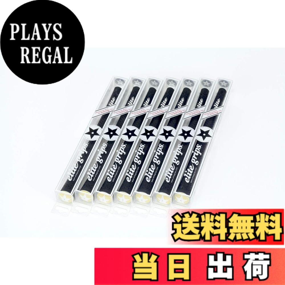 【送料無料】elitegrips (エリートグリップ) ゴルフ グリップ Y360°SV M58 7本セット ベルリナブラック/アシッドイエロー バックライン有り 8,942円