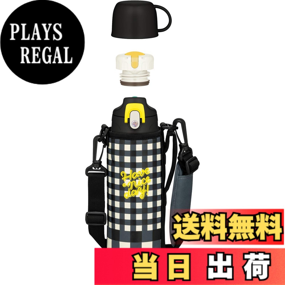 【貨物輸送無料】サーモス 吸い筒 無意味さ断熱2通い路壜 1.0L/1.03L 黒いこと読み合わせる FJJ-1000WF BKC キッチン用品・食器・調理器具-弁当箱・水筒-水筒・コップ