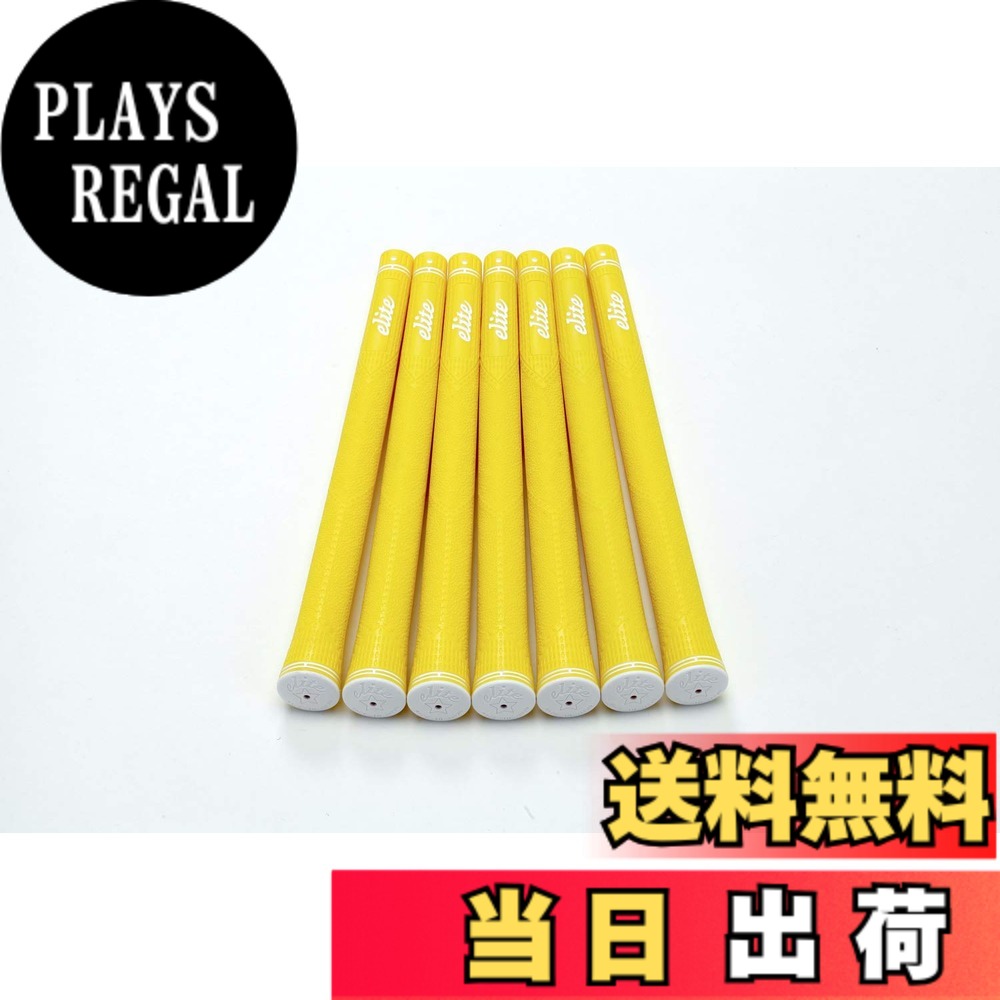 【送料無料】elitegrips (エリートグリップ) ゴルフ グリップ CX50 7本セット アシッドイエロー バックライン無し