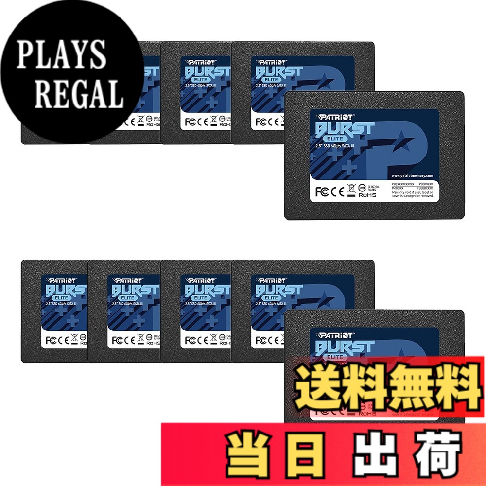 【貨物輸送無料】Patriot Burst Elite SATA 3 240GB SSD 2.5\