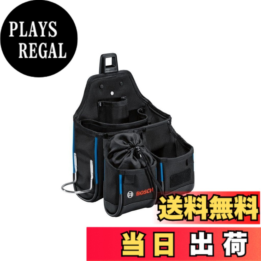 【送料無料】Bosch Professional(ボッシュ) 作業用ポーチ GWT4 黒