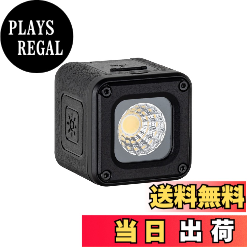 【送料無料】SmallRig LEDビデオライト、8色フィルター付き防水ポータブル照明キットミニキューブ、スマートフォン、アクション、デジタル一眼レフカメラ3405用の調光可能なフィル写真ライト5600K CRI95 3405