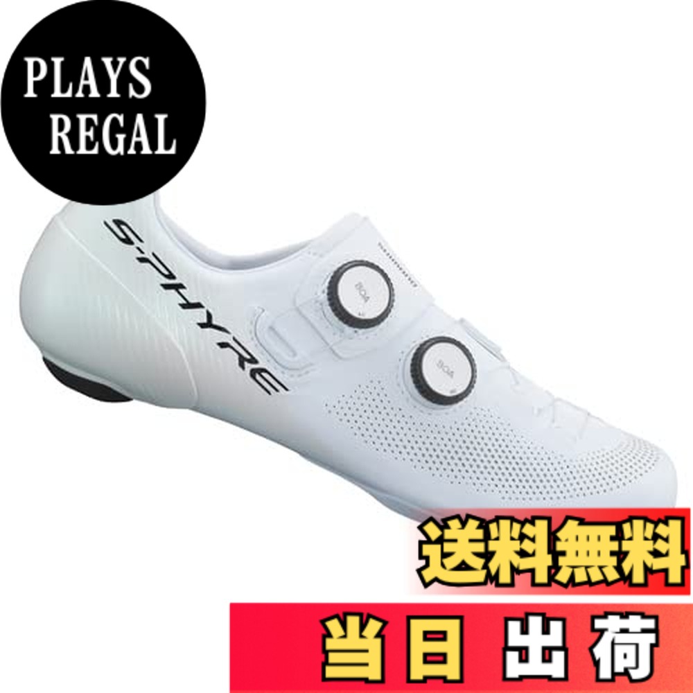【貨物輸送無料】[シマノ] サイクリングシューズ SH-RC903 S-PHYRE 白いこと38.0(23.8糎) 広広としたSPD-SL 自転車・サイクリング-スポーツ・アウトドア