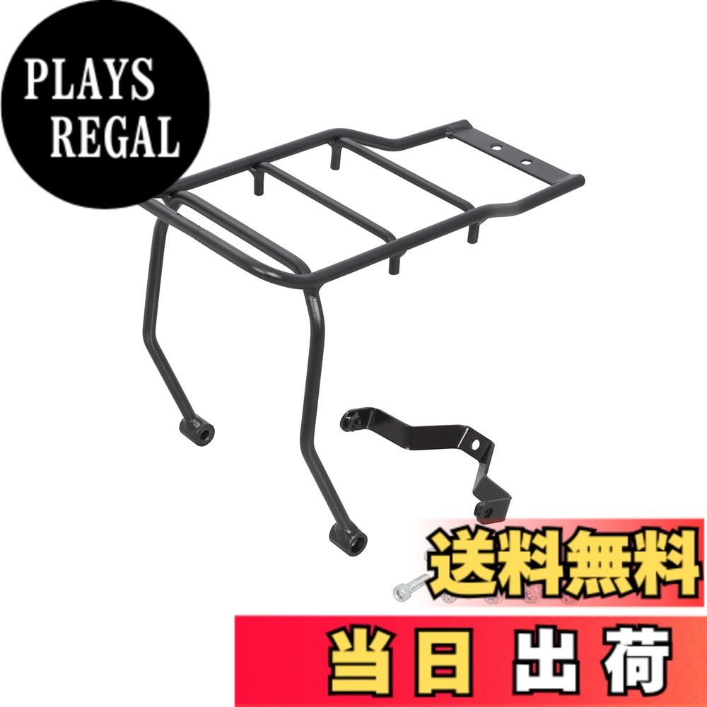 【送料無料】キタコ(KITACO) センターキャリア K-TOUR (ブラック) ダックス125(JB04/JB06) スチール製 最大積載量0.5kg 80-539-13201