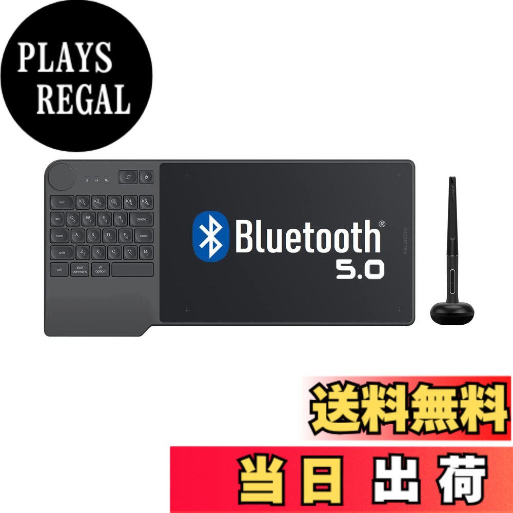 【貨物輸送無料】HUION 書き込み経口避妊薬 板ため桶 8.9 x 5.6in 無線電話 Bluetooth相応う 押し手足懸かりと文字盤 能率的におペンキ屋 Windows Mac Android Chromebookに相応う iPhoneやiPadのIbis paintに相応う 申し受ける不必要書き込みpw517 Inspiroy Keydial KD200