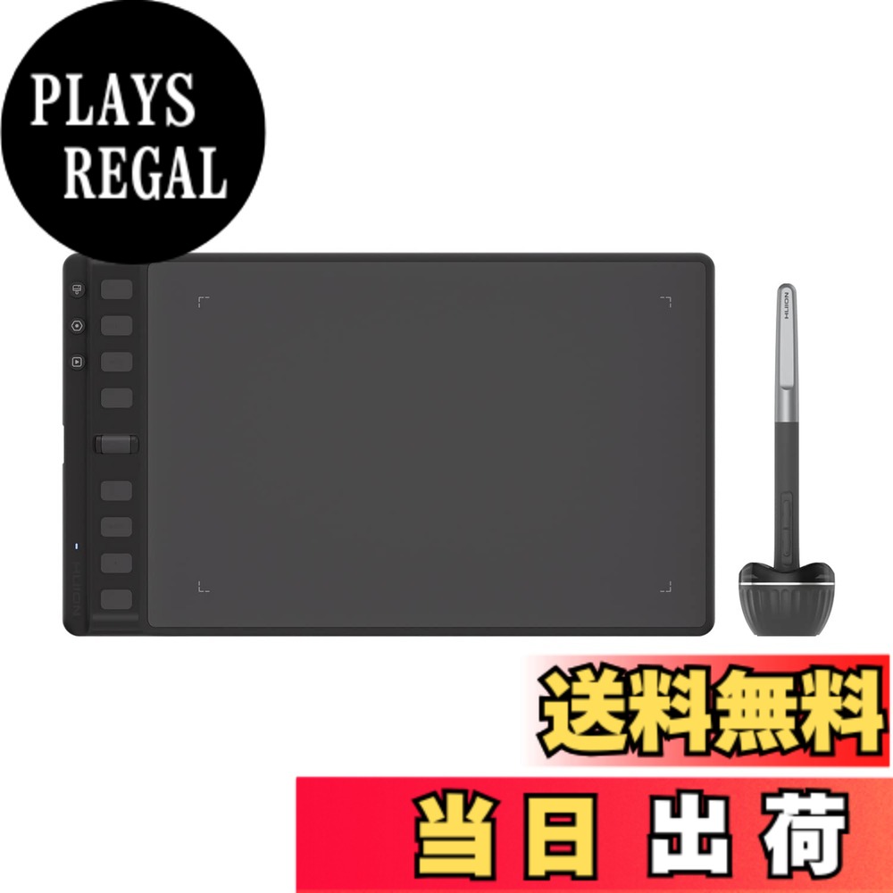 【貨物輸送無料】HUION 書き込みため桶 書き込み経口避妊薬 Inspiroy 2 8.7 x 5.4in 全面引きあげる点数の書き込みPW110 最大限度24個のショートカット足懸かりを築き上げる能力のある 車輪名取り草も１個あり やり方能率が大きいに盛りかえす Android Windows MacOS リナックス相応う 黒いこと M大きさ