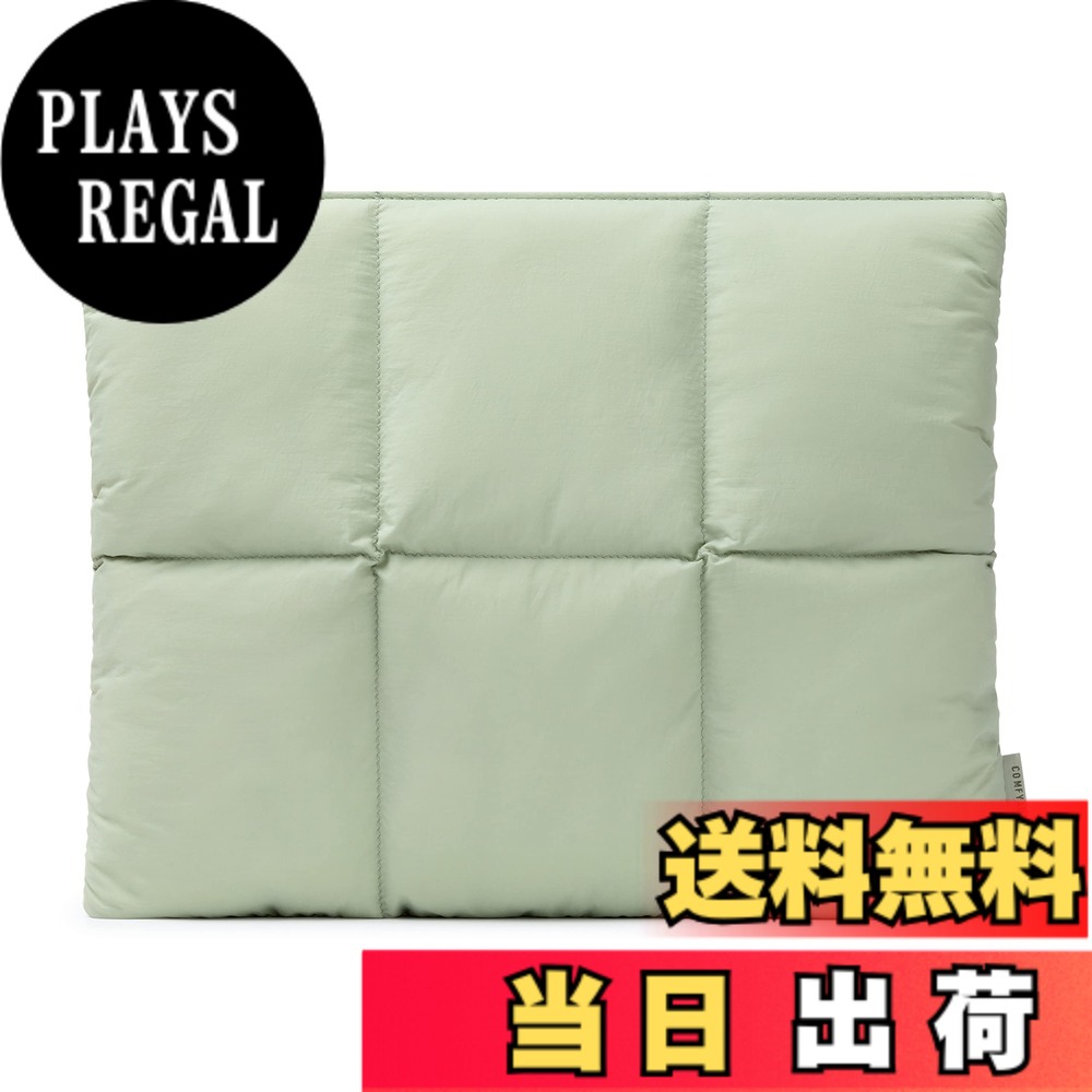 【送料無料】Comfyable Puffy Laptop Sleeve 13 Inch 14 Inch, Quilted Puffer Laptop Carrying Case, Pillow Case Compatible with MacBook Air M4 2025 M3 M2 M1, MacBook Pro M5 2025 M4 Pro/Max, Sage