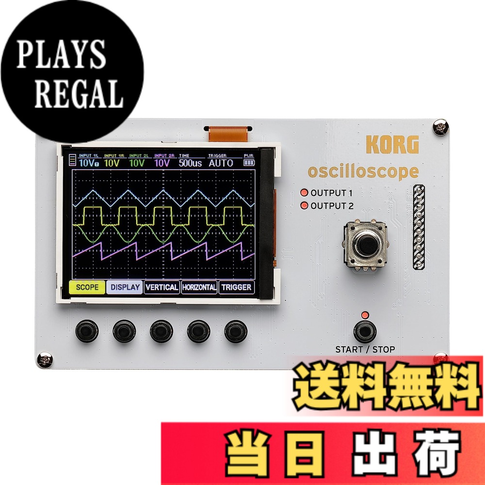 【送料無料】KORG(コルグ) Nu:Tekt NTS-2 oscilloscope kit はんだ付けなしで組み立て可能 DIY オシロスコープキット ミュージシャン向け多機能ツール