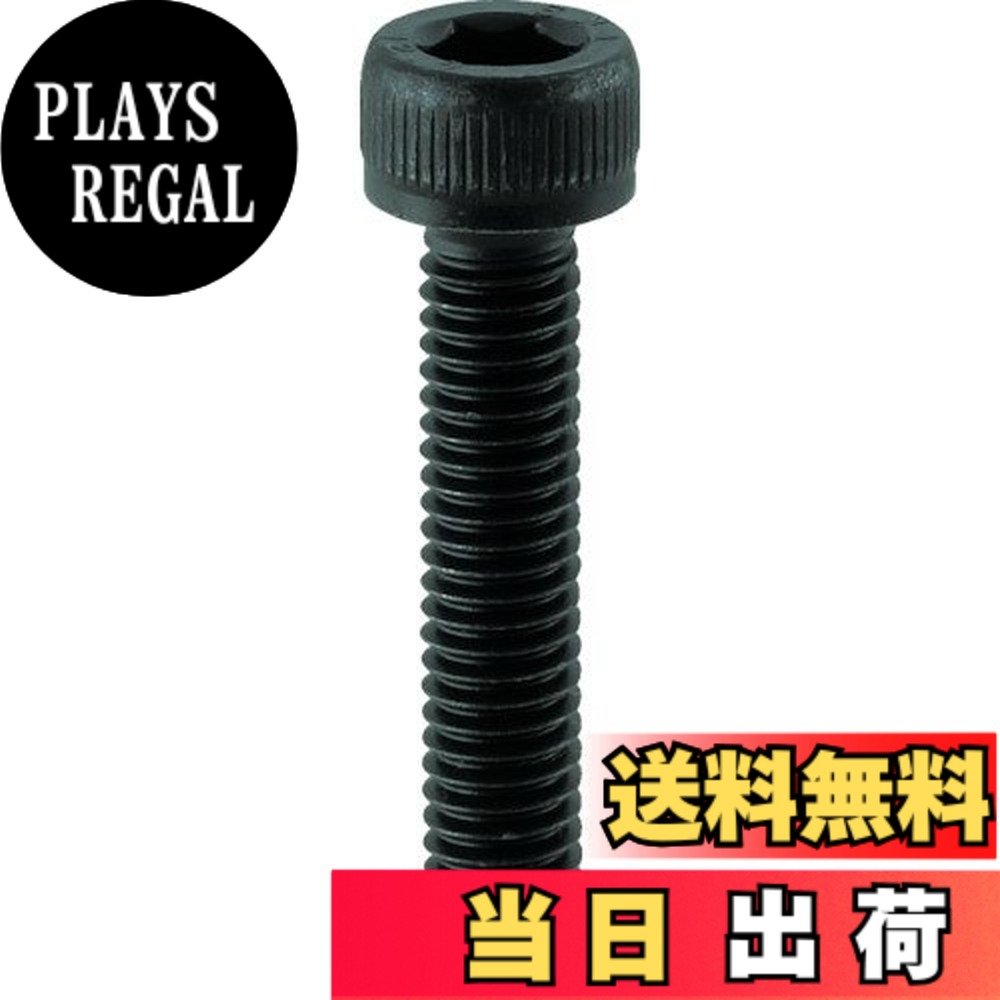 【送料無料】トラスコ中山(TRUSCO) 六角穴付ボルト 全ネジ B301620 黒染め M16x20 5本入 x 10パック 【ケース販売】
