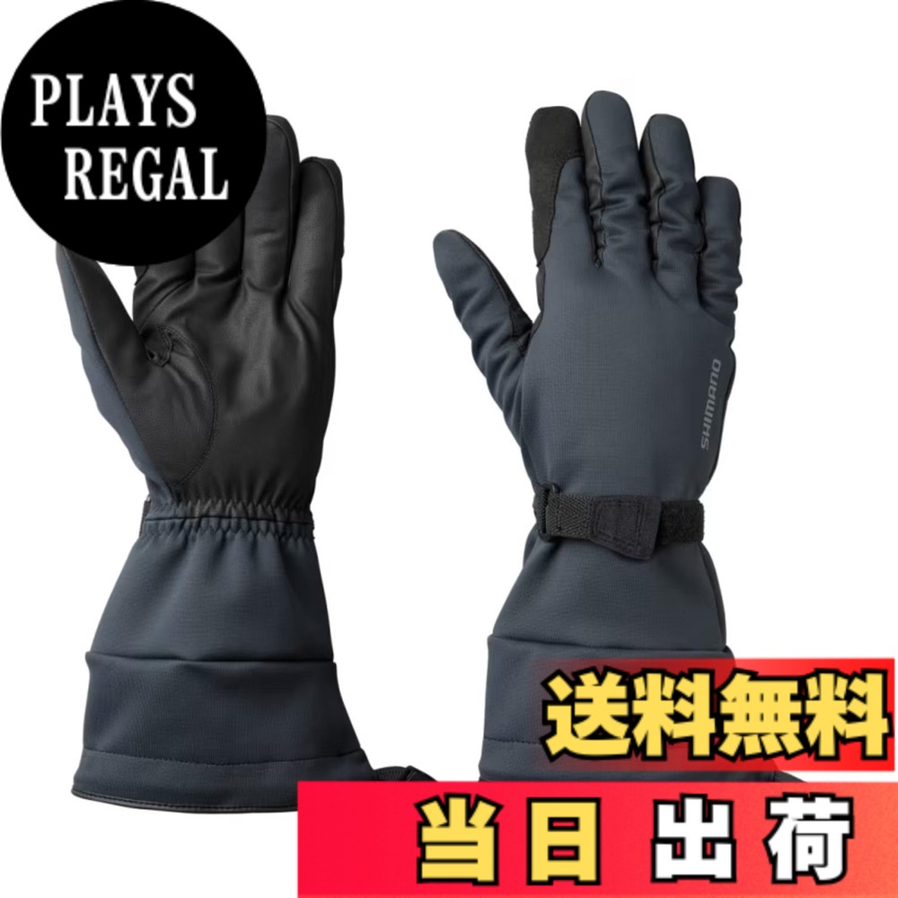【送料無料】シマノ(SHIMANO) 防水グローブ エクストラホット ロング GL-086W ブラック M