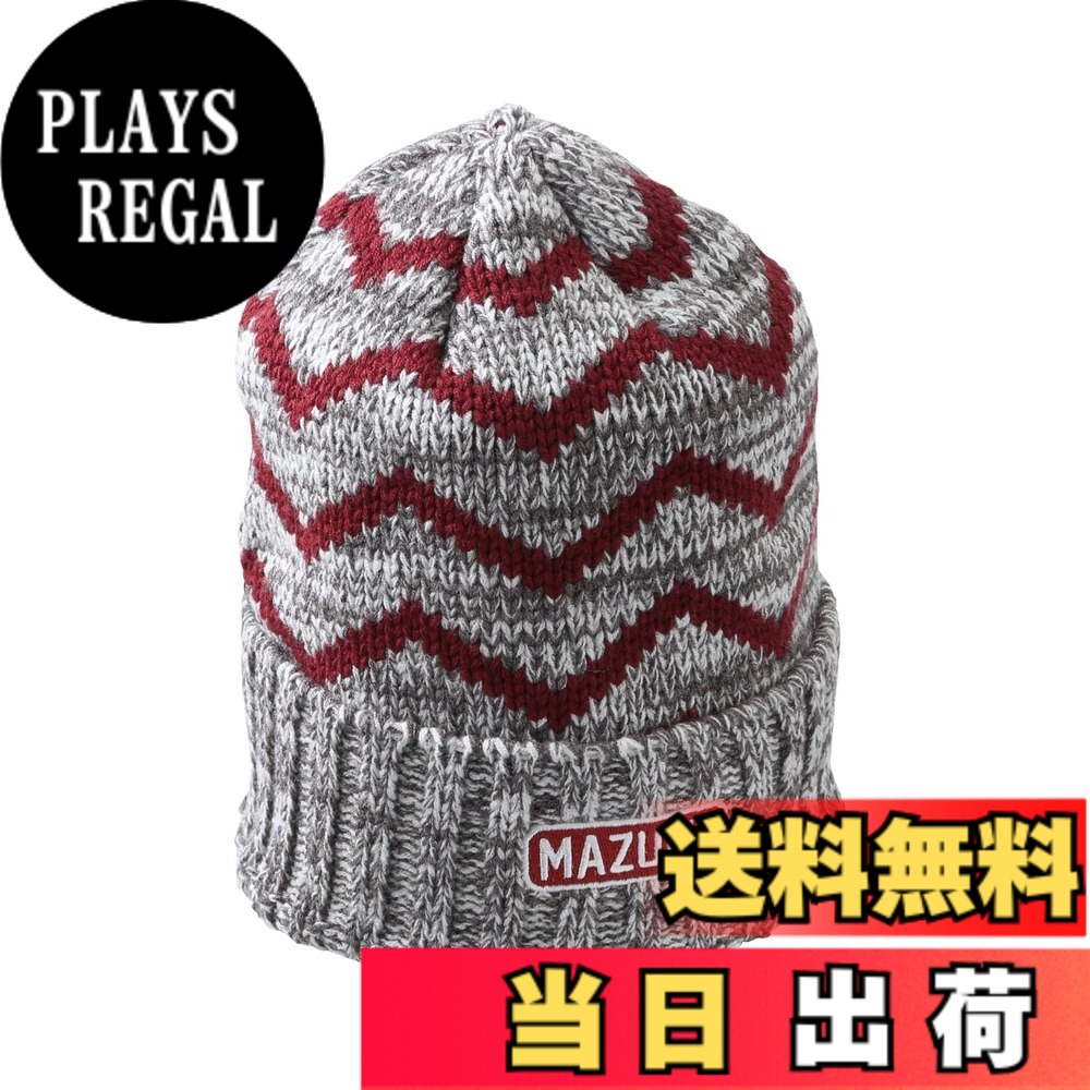 【送料無料】マズメ(Mazume) ジャガードワッチ MZCP-F745-03 バーガンディ