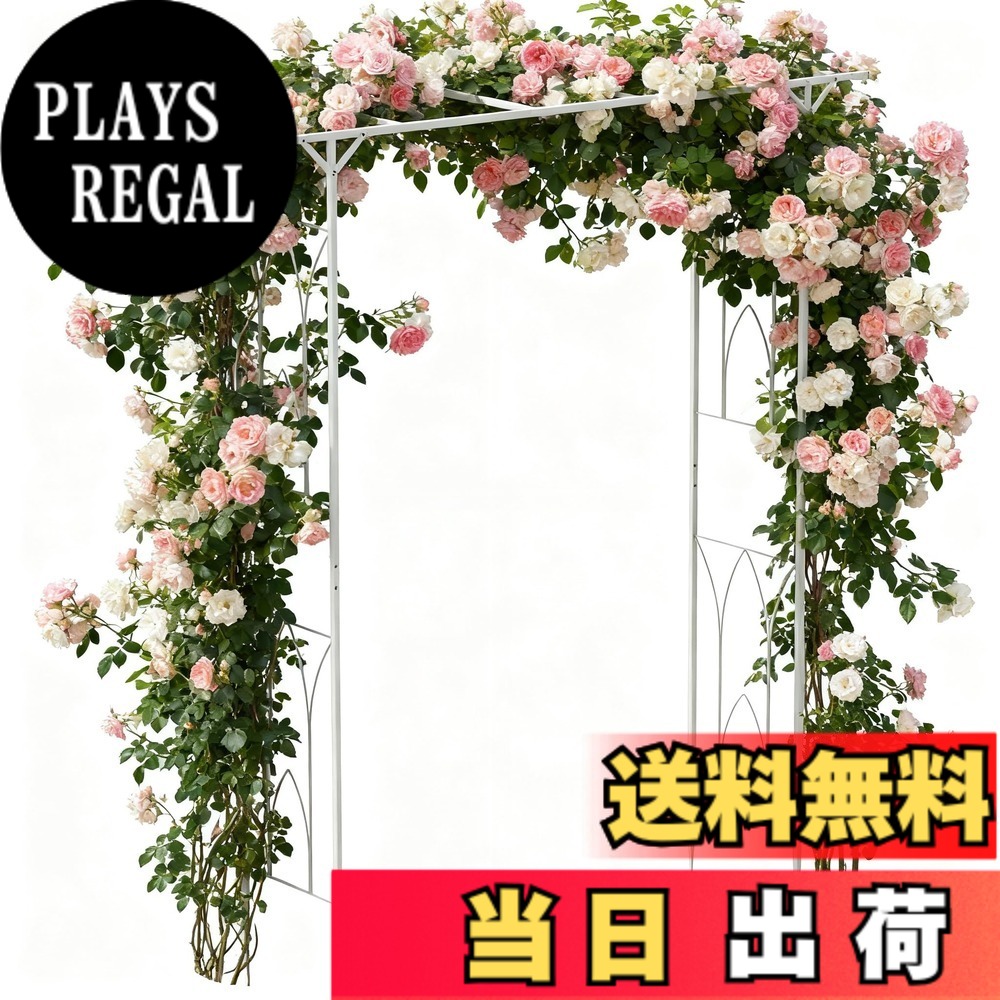 【送料無料】Susire パーゴラ ガーデンアーチ バラ フラワーアーチ 組立キット ぶどう棚 diy キット 藤棚 幅200cm
