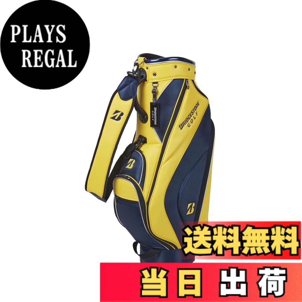 【送料無料】BRIDGESTONE(ブリヂストン) キャディバッグ 軽量ベーシックモデル CBG422 YE 2024年モデル｜PLAYS REGAL