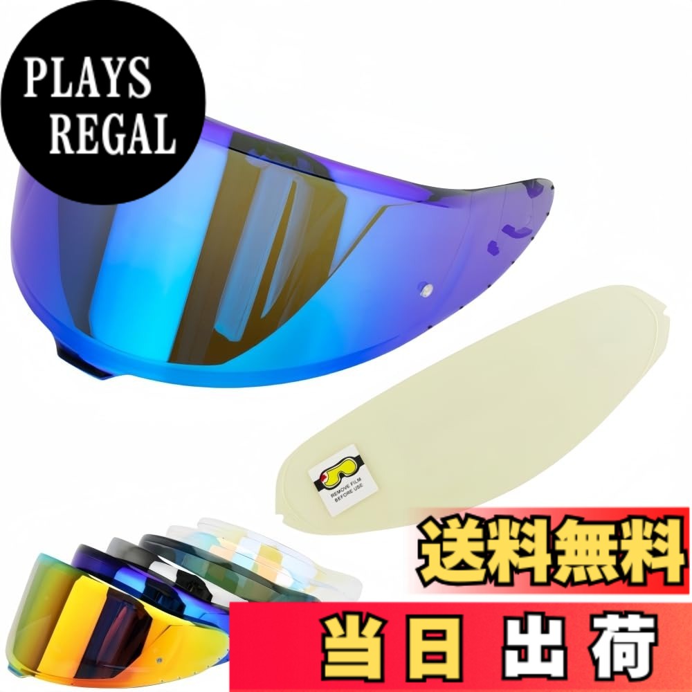 【貨物輸送無料】Wayocfei CWR-F2 遮蔽物 安全帽 + 防曇水晶体 其れ相応 Z-8 Z8 X-15 X15 安全帽・バイザー 紫外線 吸い入れる バイクヘルメットアフターマーケット取り替えっこ (紅茶心付けREVO青碧+Film)
