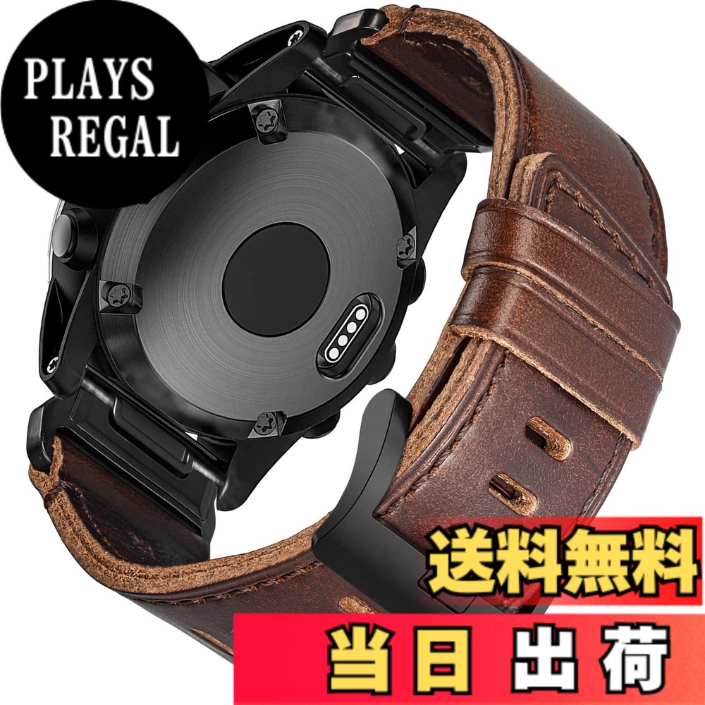 【貨物輸送無料】Hemsut ガーミンウォッチレザーベルト Fnix 8 AMOLED - 43粍/Fnix 7S Pro/Fenix 7S/Fenix 6S/Fenix 6S Solar/Fenix 6S pro/Fenix 6S Pro Solarなど用 20MM 繰り上げる評点された繋ぎ ガーミンベルト