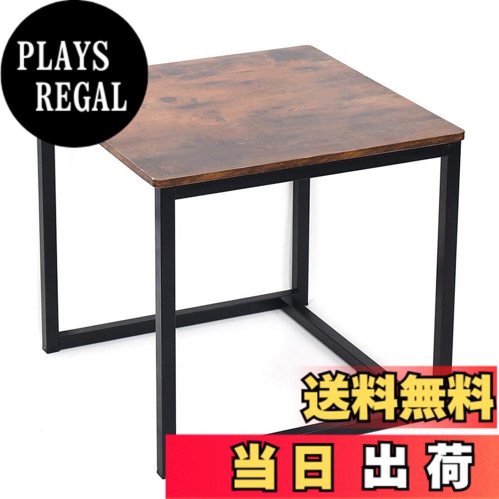 【送料無料】HeshiJ ローテーブル ミニテーブル 木製 一人暮らし コンパクト 正方形 センターテーブル ネストテーブル リビングテーブル サイドテーブル 置き台 おしゃれ 省スペース (幅60*奥行き60*高さ52cm)