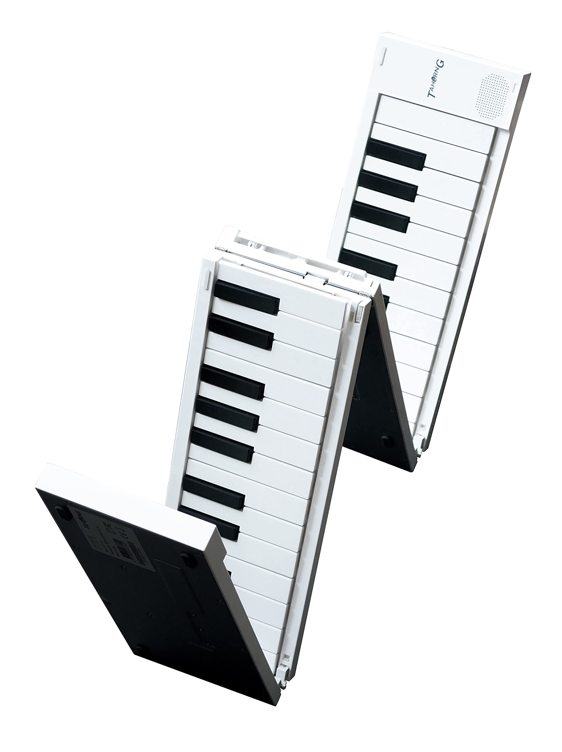 【送料無料】TAHORNG OP88 折りたたみ式電子ピアノ MIDIキーボード 88鍵盤 色:ホワイト|PLAYS REGAL