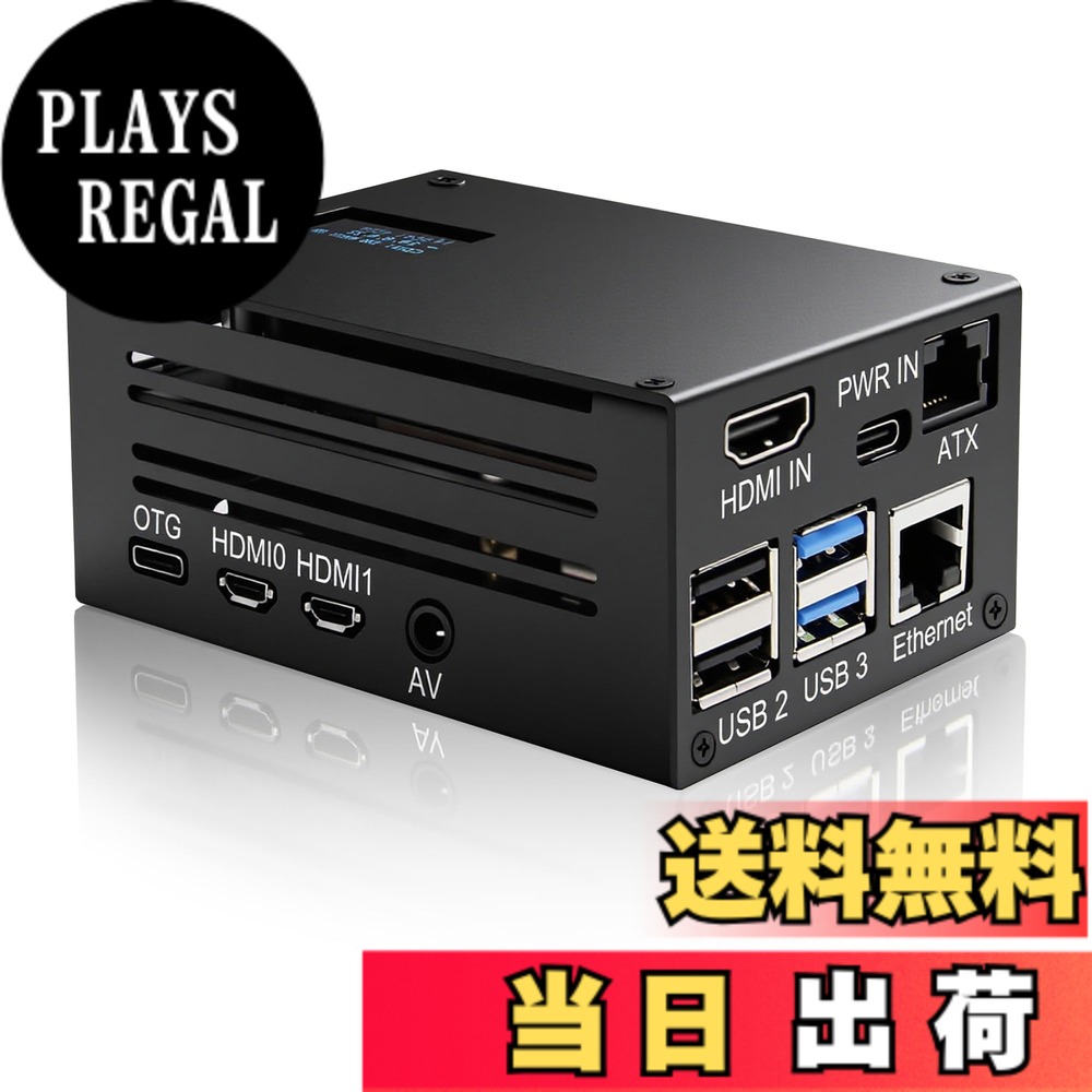 【送料無料】Geekworm KVM-A3 IP KVMリモートコントロールサーバー操作（外部PC遠隔操作）、Raspberry Pi 4適用｜PLAYS REGAL 12,479円