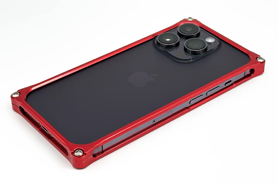 【送料無料】ギルドデザイン ソリッドバンパー iPhone 14 Pro 色:レッド|PLAYS REGAL