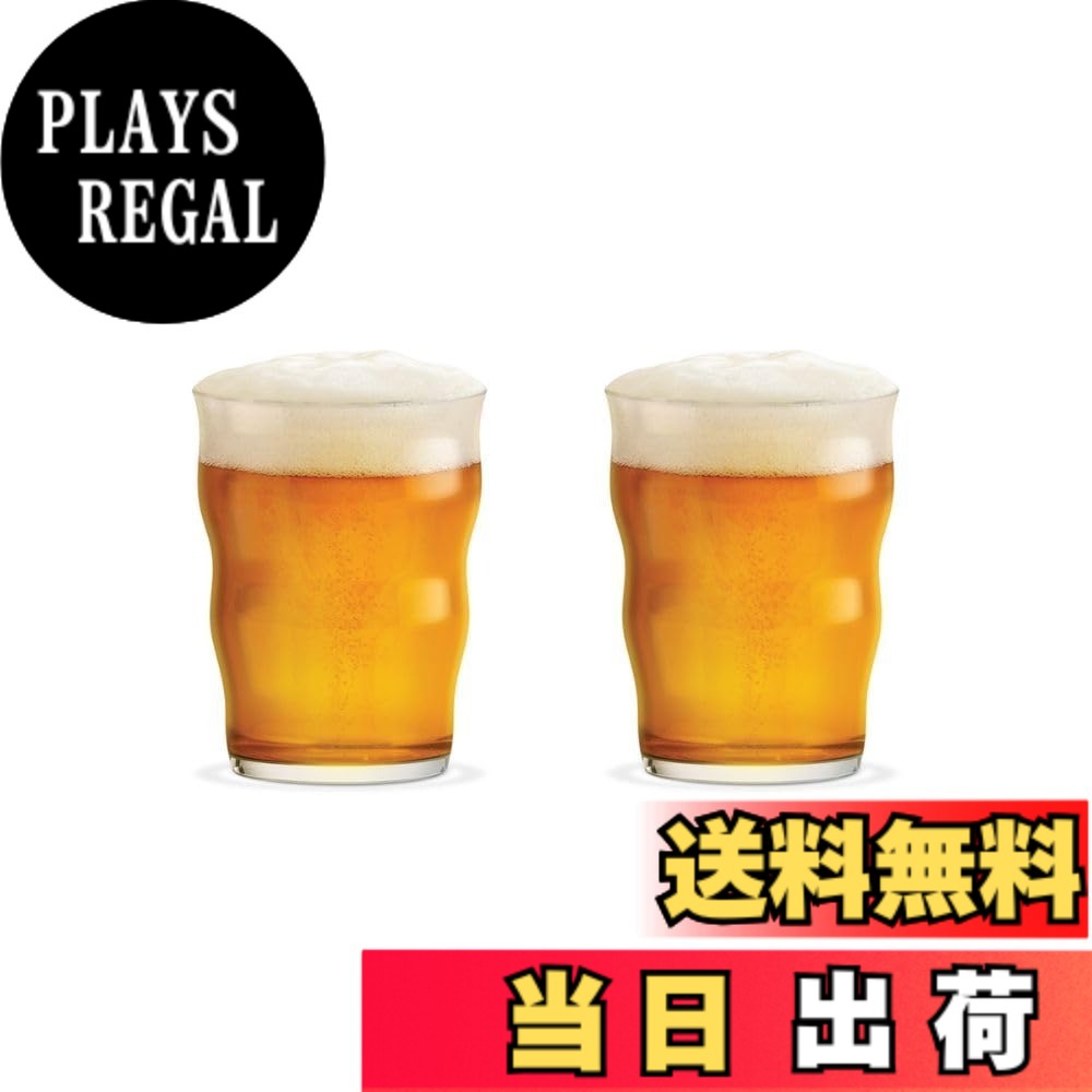 【送料無料】HOLMEGAARD x Mikkeller ホルムガード x ミッケラー PINT ビアグラス 400ml 2pcs 4300541 色：透明、サイズ：φ 9 x H12 cm｜PLAYS REGAL