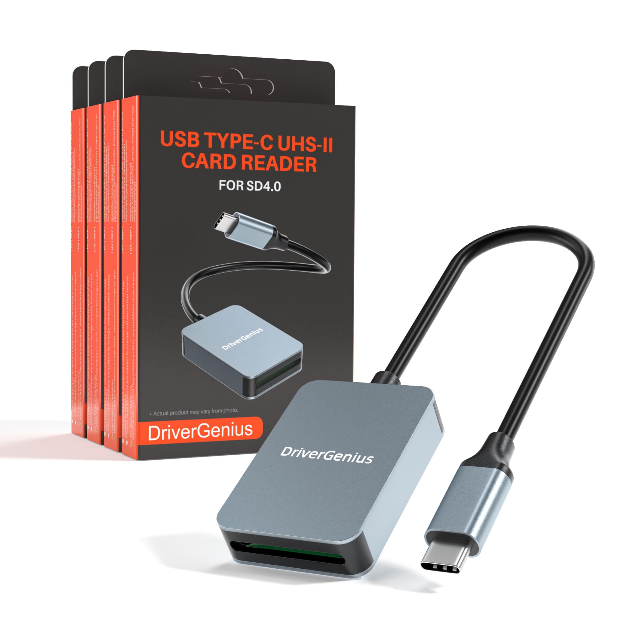 【送料無料】DriverGenius ProRead v9 Card Reader 色：グレー、サイズ：4個/パッケージ｜PLAYS REGAL