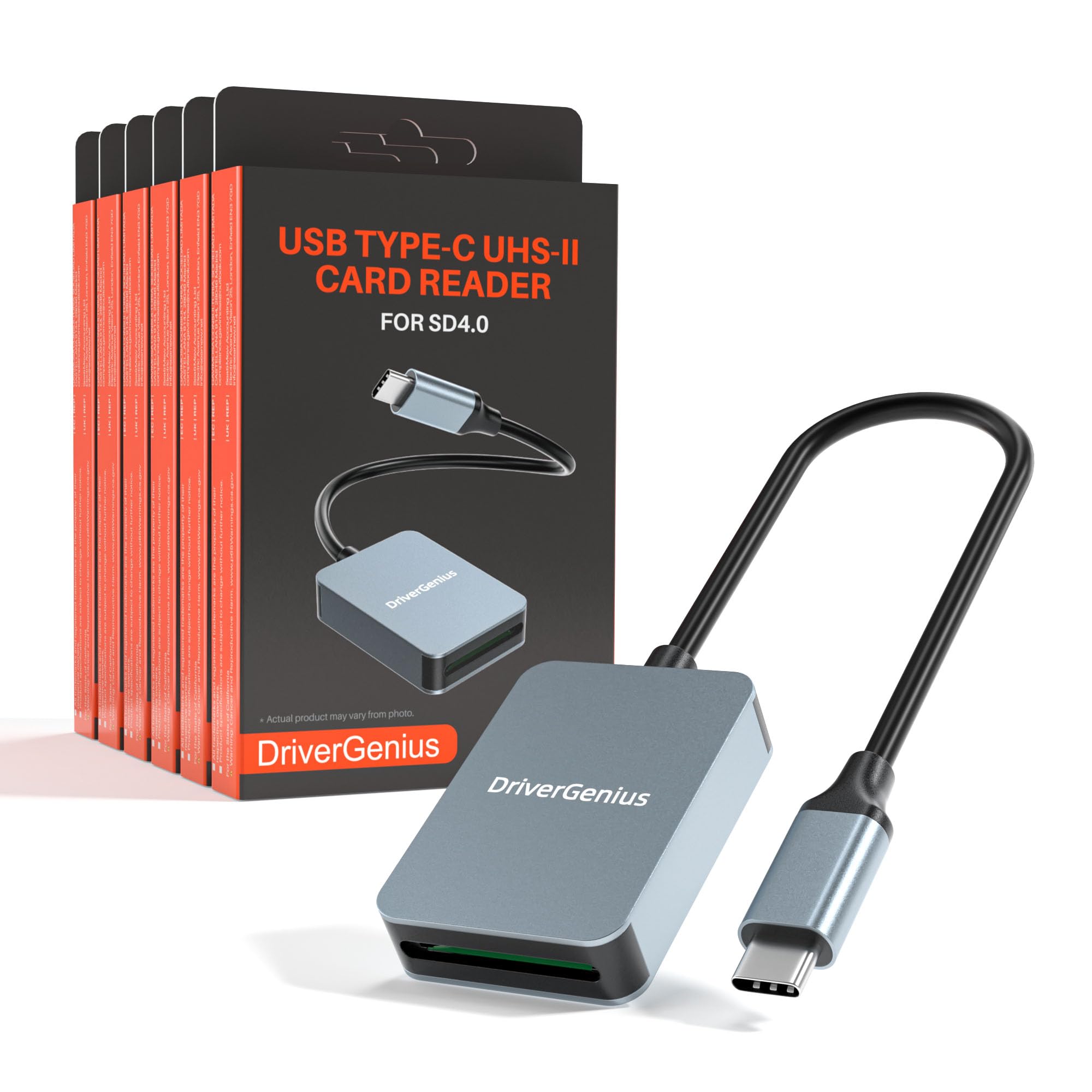 【送料無料】DriverGenius ProRead v9 Card Reader 色：グレー、サイズ：6個/パッケージ｜PLAYS REGAL