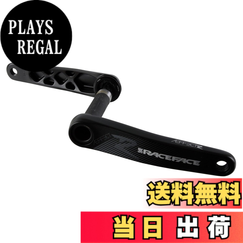 【送料無料】RACE FACE(レースフェイス) クランクアーム AEFFECT-R BLK170 137 色：ブラック、サイズ：小｜PLAYS REGAL
