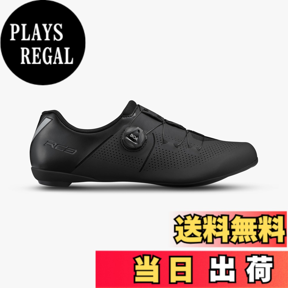 【送料無料】シマノ(SHIMANO)SH-RC302M サイクリングシューズ ロードバイク 色：ブラック、サイズ：28.0 cm｜PLAYS REGAL
