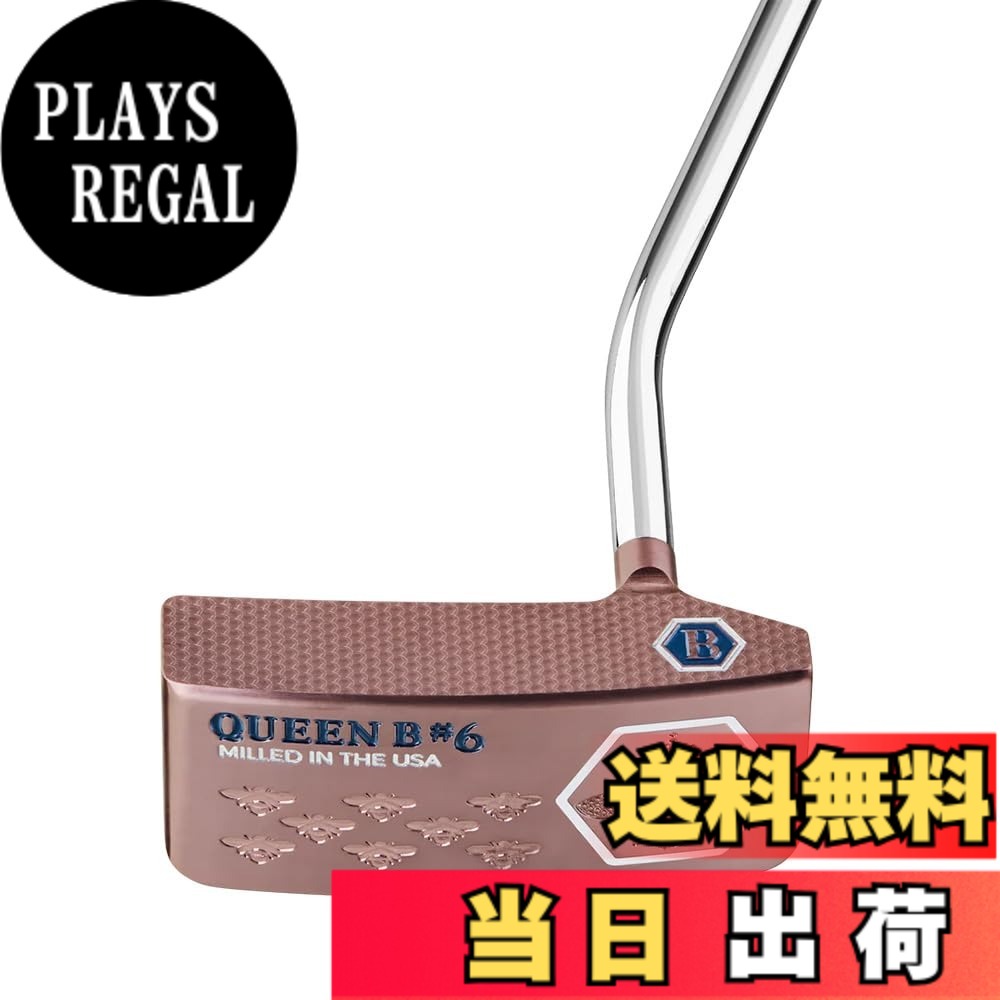 【送料無料】ベティナルディゴルフ(Bettinardi Golf) QUEEN B SERIES クイーン B シリーズ パター QB6 ver.5 Spud スパッド 33インチ 右利き用 色：ロイヤルローズ