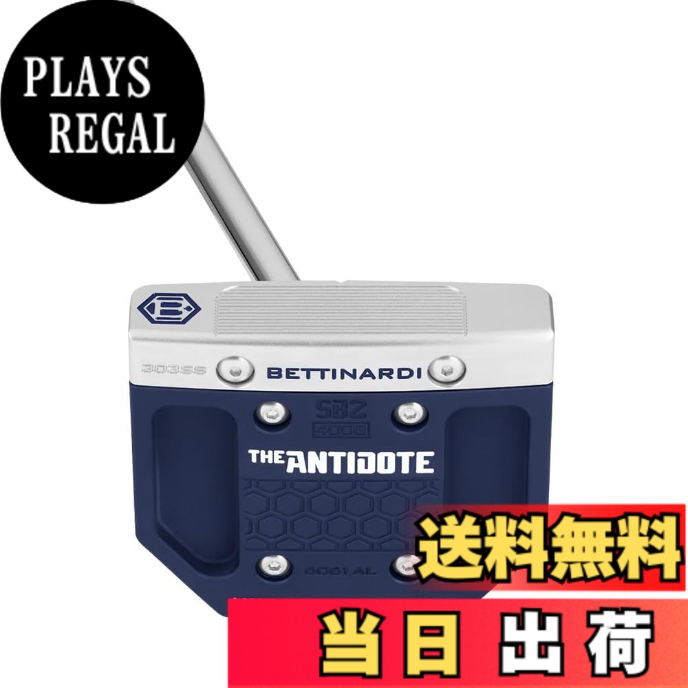 【送料無料】ベティナルディゴルフ(Bettinardi Golf) ANRIDOTE SERIES アンチドート シリーズ パター SB2 Counter Balance LH カウンターバランス 36.5インチ 左利き用 色：シルバー/サファイアブルー、サイズ：36.5インチ