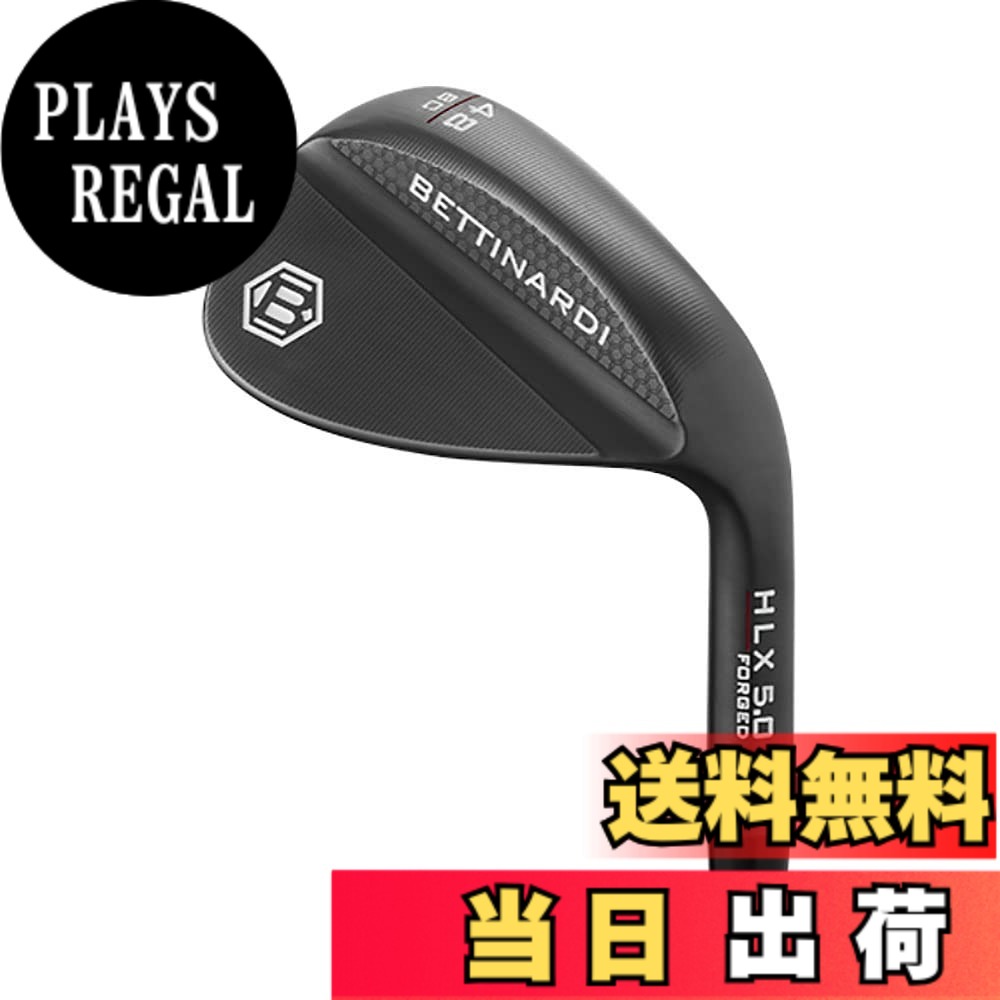 【送料無料】ベティナルディゴルフ(Bettinardi Golf) ウェッジ HLX 5.0 Forged Wedge グラファイトPVD ロフト：60°ソール：RJ バウンス：10 色：グラファイトPVD、サイズ：フリーサイズ