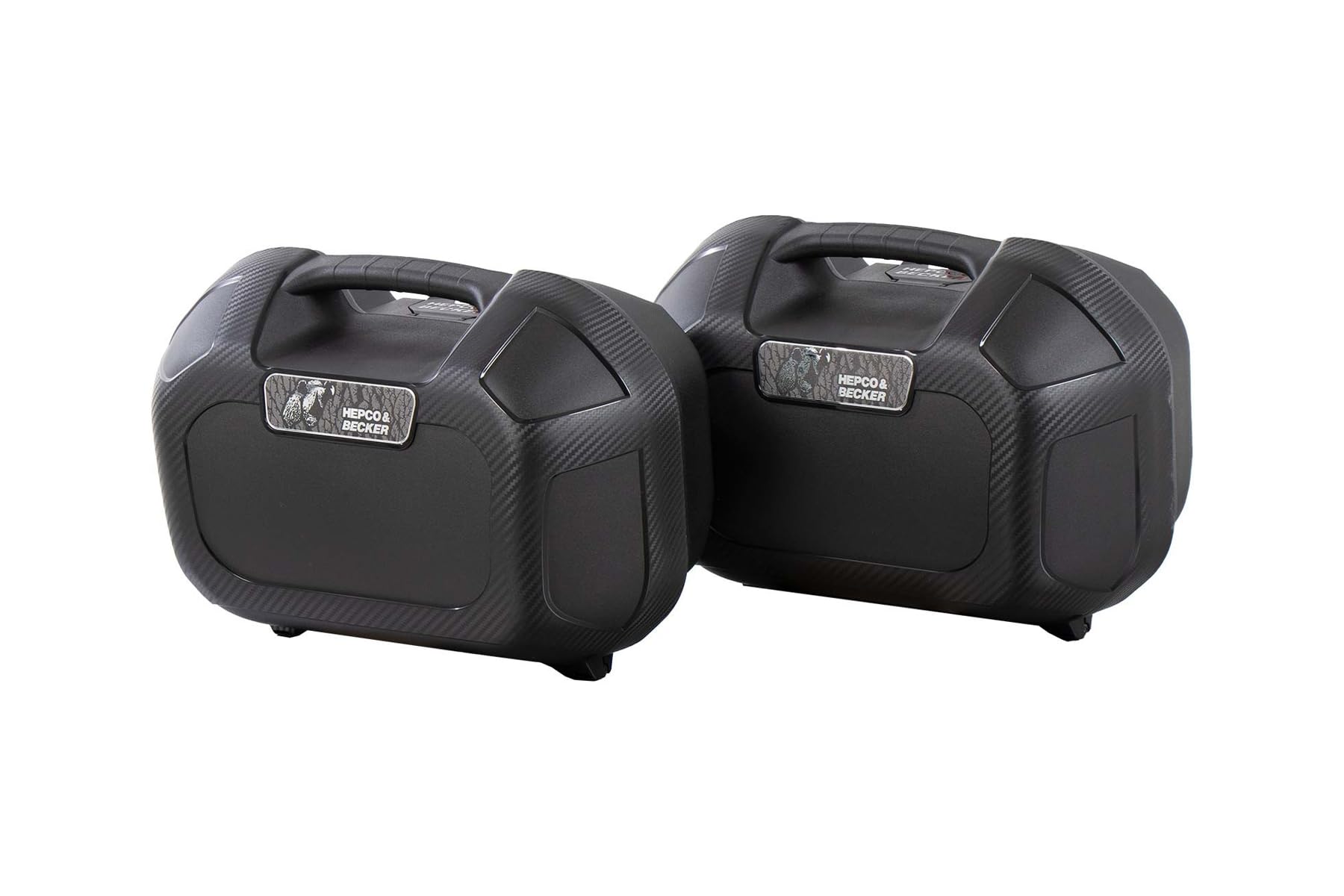【送料無料】ヘプコ&ベッカー(Hepco&Becker) C-BOWサイドケース オービット C-BOWサイドキャリア用 ブラック 1セット 左右セット 610293-0001 色：ブラック、サイズ：高さ:420mm x 幅:300mm x 奥行き:220mm, 容量:22L
