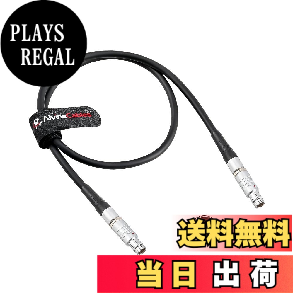 【送料無料】Alvin's Cables RS 3ピンオス - Fischer 3ピンオス 24V電源ケーブル、Cinetape Measure用 ARRI Alexa/Sony Venice対応、50cm|PLAYS REGAL