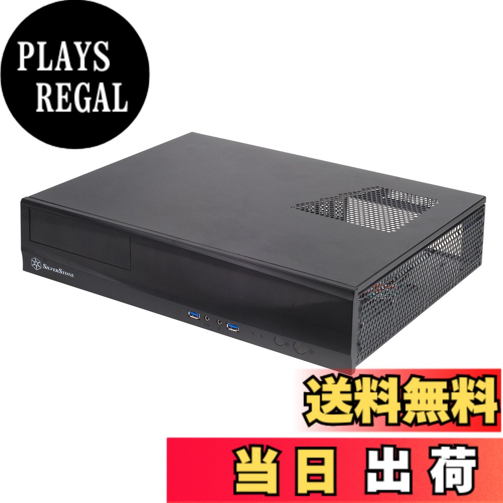 【貨物輸送無料】Silver Stone Milo続きもの か細いHTPC入れもの SST-ML03B 色：黒いこと