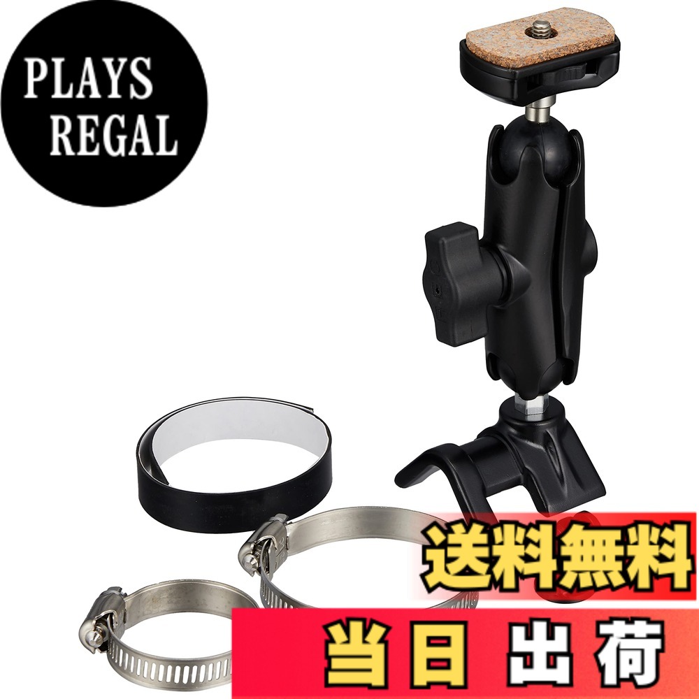 【貨物輸送無料】REC-MOUNTS 赤ちょうちんマウント BB書き割り 手合いK (17φ-64φ) ロールバーなどに至適 ディジカメ 動きカム ウェアラブルカメラ GoProも相応う 録ドリに 大きさ：手M