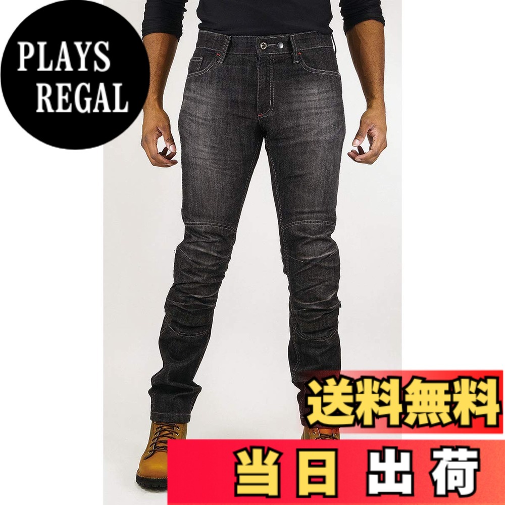 【送料無料】コミネ(KOMINE) バイク用 WJ-7373 WJ-737 S ジーンズ 色：ブラック、サイズ：XL｜PLAYS REGAL