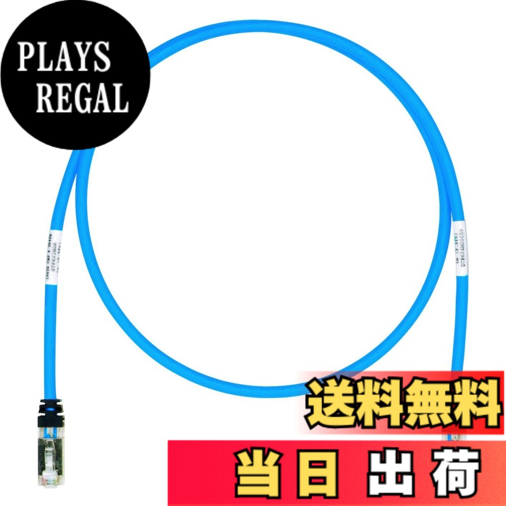 【貨物輸送無料】パンドウイット 遮蔽物 ローカルエリアネットワーク有線テレビ CAT6A 労働者階級遣りくち 各色 STP6X 色：青、大きさ：15m