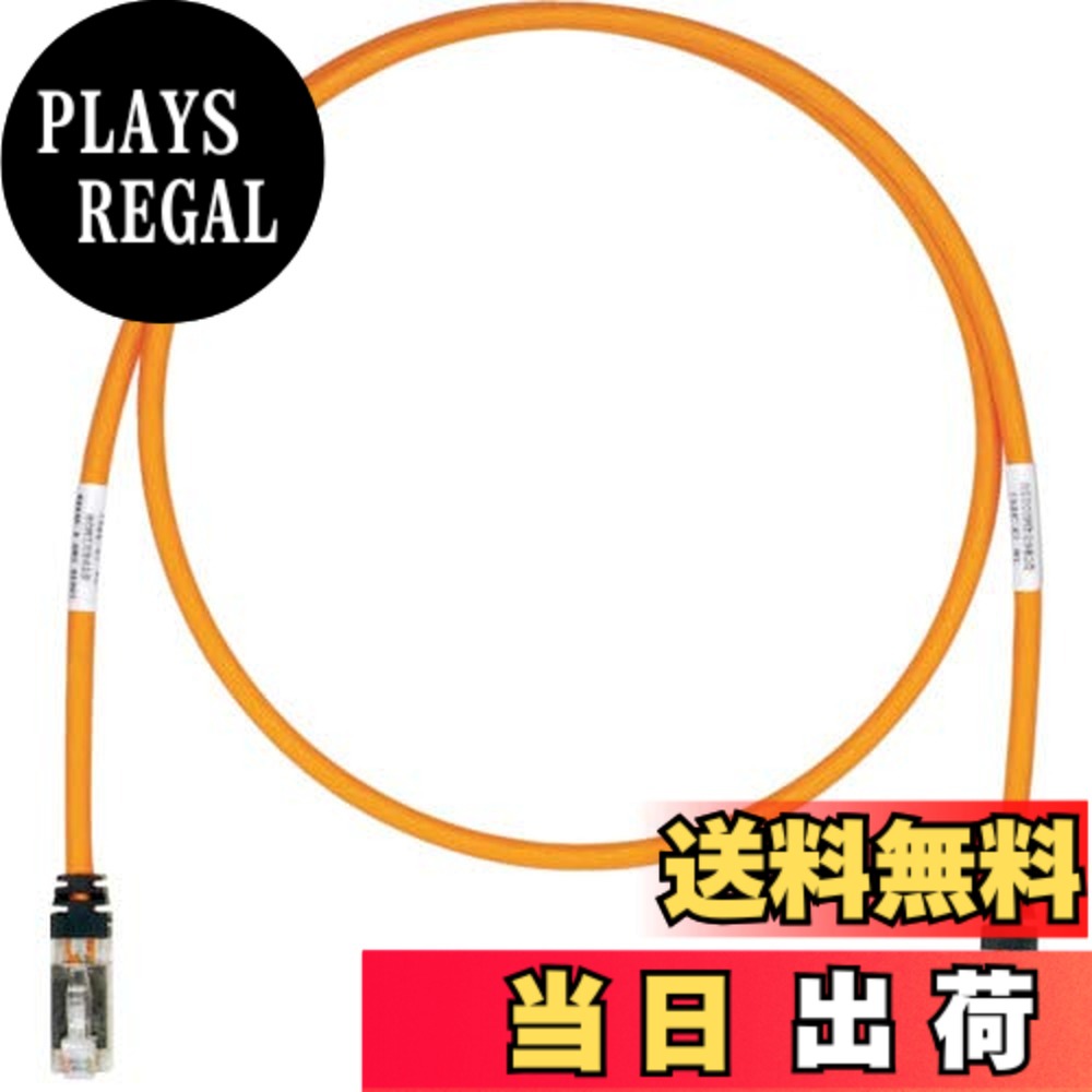【貨物輸送無料】パンドウイット 遮蔽物 ローカルエリアネットワーク有線テレビ CAT6A 労働者階級遣りくち 各色 STP6X 色：オレンジ色、大きさ：15m