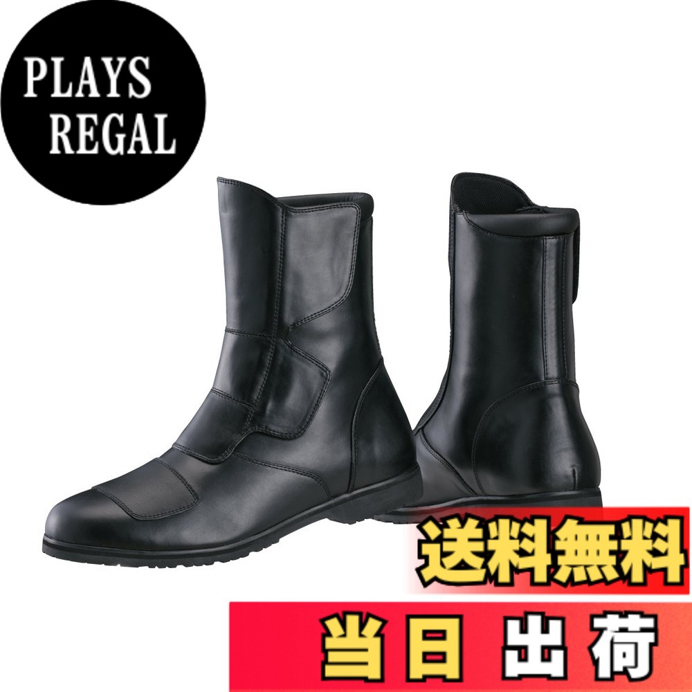 【送料無料】南海部品 NTB-42 ノンファスナーPUショートブーツ 色：ブラック、サイズ：26.0 cm｜PLAYS REGAL
