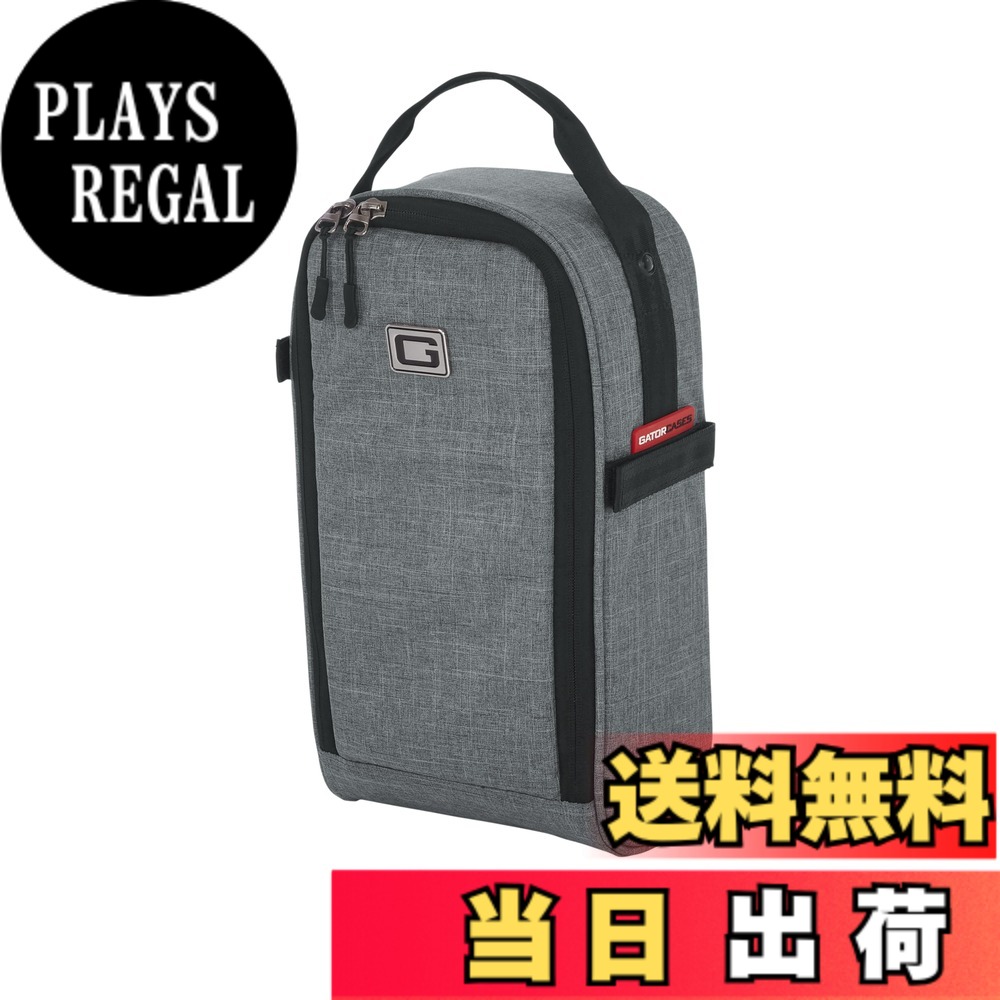 【送料無料】Gator Cases ゲーター キャリングバッグ 周辺アクセサリー用 Transit GT拡張対応 14"x7" ブレンドファブリック外装 Transit Accessory Bags Series GT-1407-GRY 【国内正規品】 色:グレー、サイズ:全長: 35.6cm / 奥行: 17.8cm / 高さ: 10.2cm|PLAYS REGAL