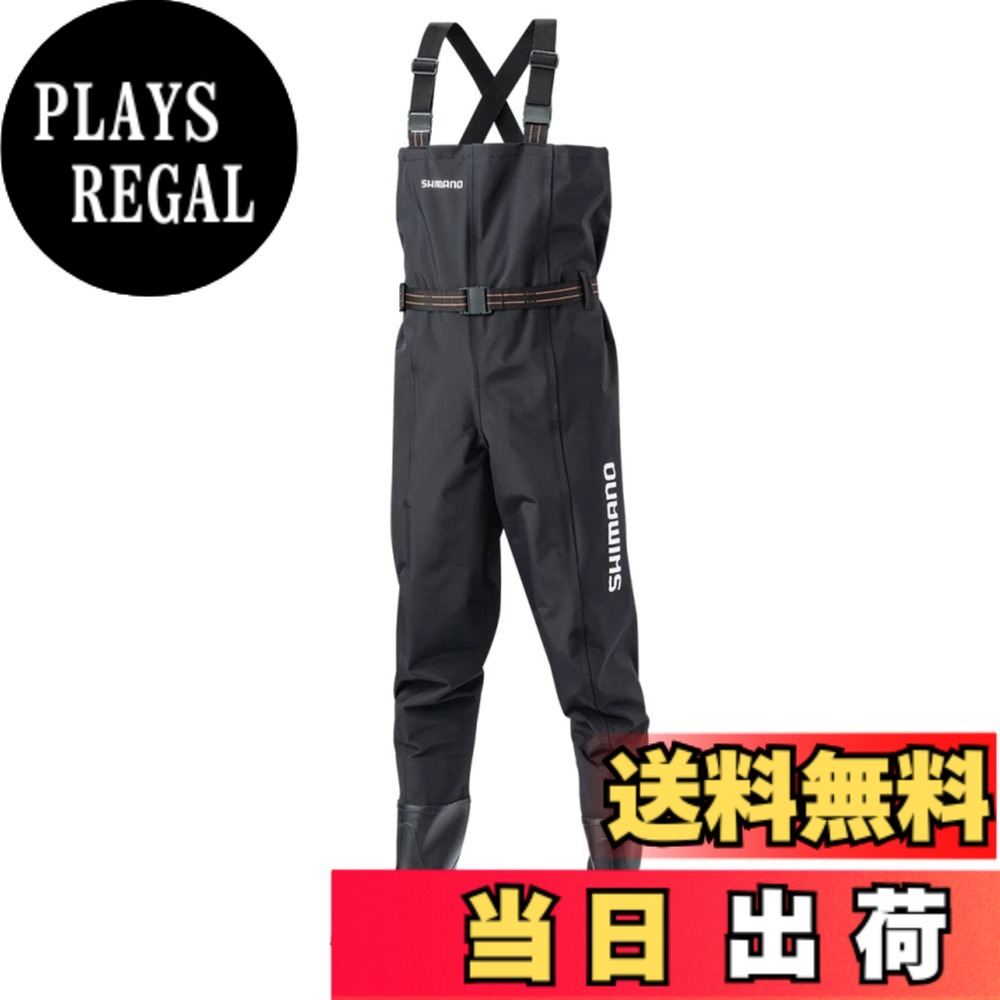 【送料無料】シマノ(SHIMANO) ハイパーウェーダー(チェストHCピンF) ブラック FF-055T 色：ブラック、サイズ：S｜PLAYS REGAL