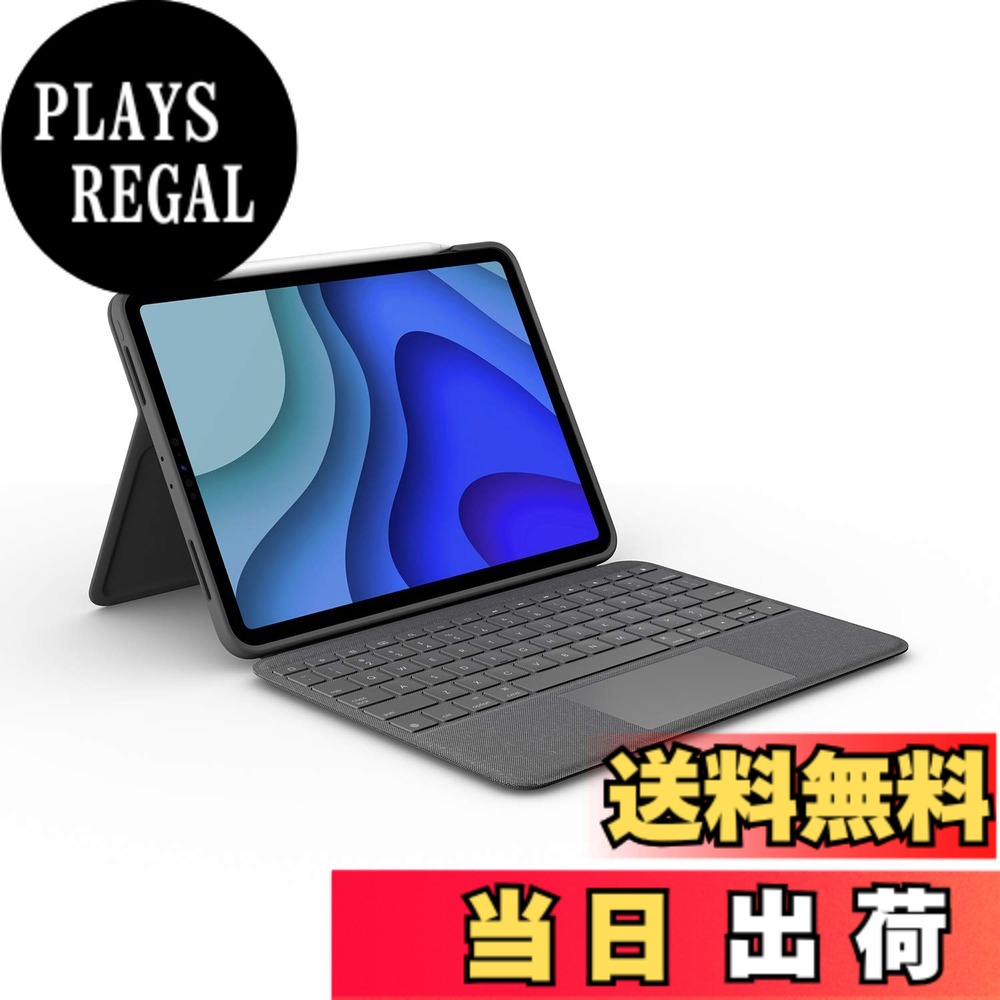 【貨物輸送無料】ロジクール Logicool 経口避妊薬鍵盤 Folio Touch 色：黒鉛、大きさ：単品