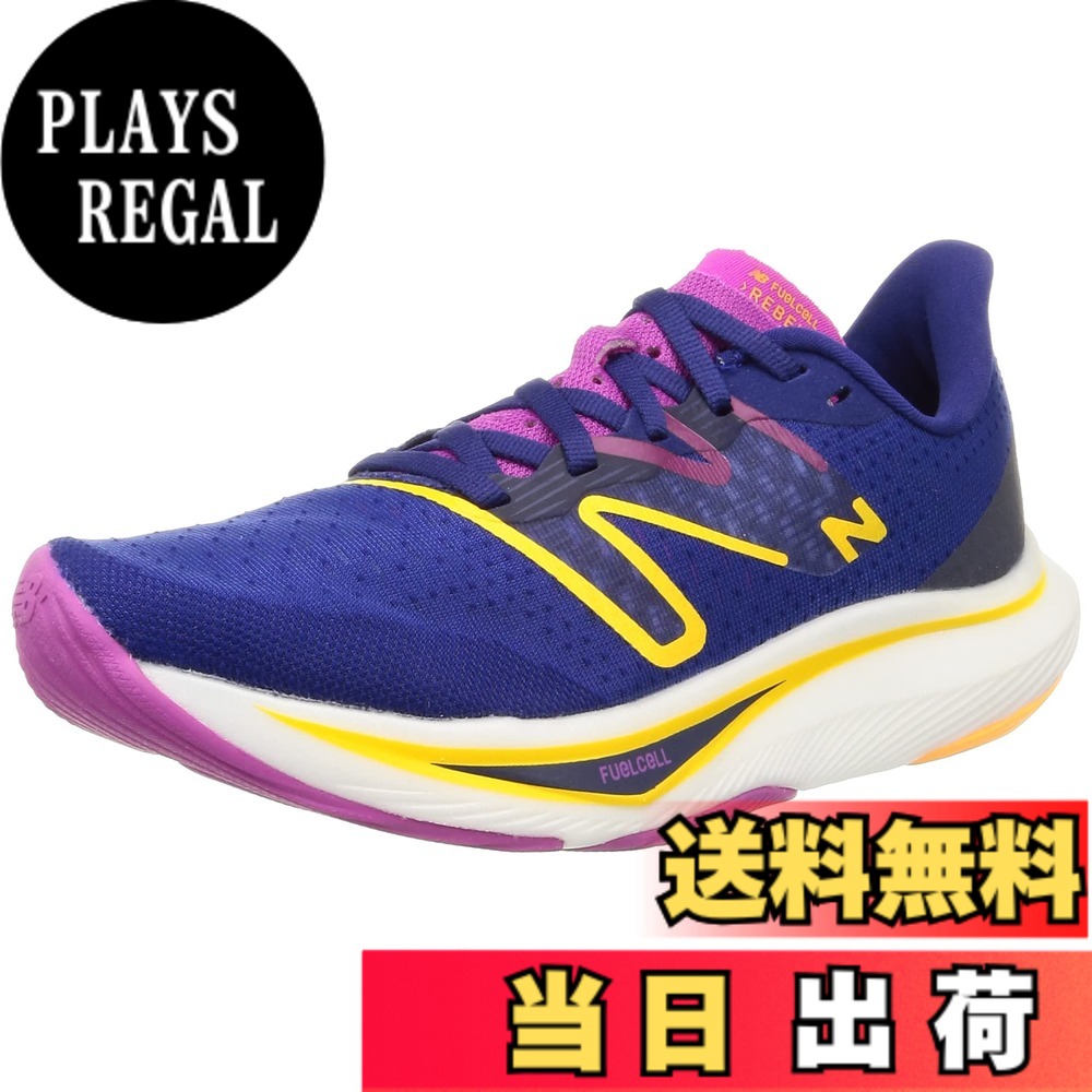 【送料無料】new balance(ニューバランス) レディース WFCX FUEL CELL REBEL フューエルセル レベル 現行モデルランニングシューズ 色：ネイビー/ピンク(MN3)、サイズ：23.0 cm B｜PLAYS REGAL