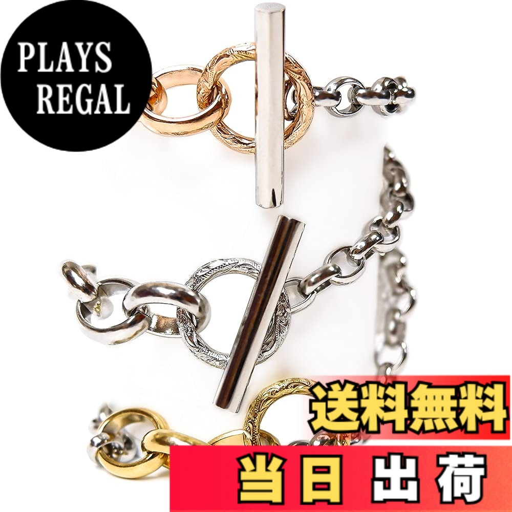 【貨物輸送無料】ハワイアン宝飾品 腕輪 鋳貨 レディース メンズ スクロール 波 金属元素アレルギー反応相応う サージカル ステンレス鋼 差し上げ物 インスタ 色：サクラ色ゴールド、大いさ：一大いさ