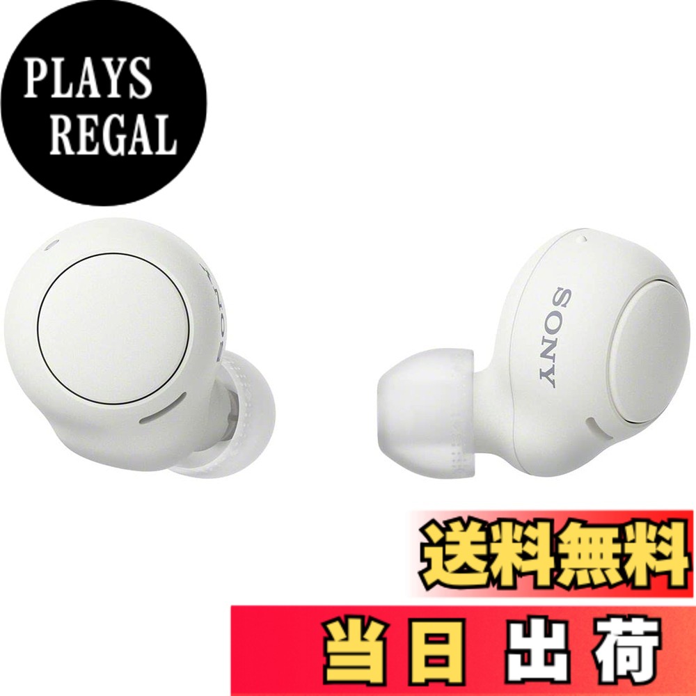 【送料無料】ソニー(SONY) 完全ワイヤレスイヤホン WF-C500/WF-C510 :/高精度通話品質/IPX4防滴性能 色：ホワイト、サイズ：超小型｜PLAYS REGAL