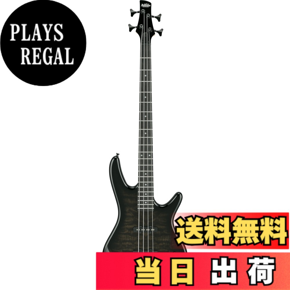 【送料無料】Ibanez(アイバニーズ) GIOシリーズ エレキベース Transparent 色：トランスペアレント・ブラック・サンバースト｜PLAYS REGAL