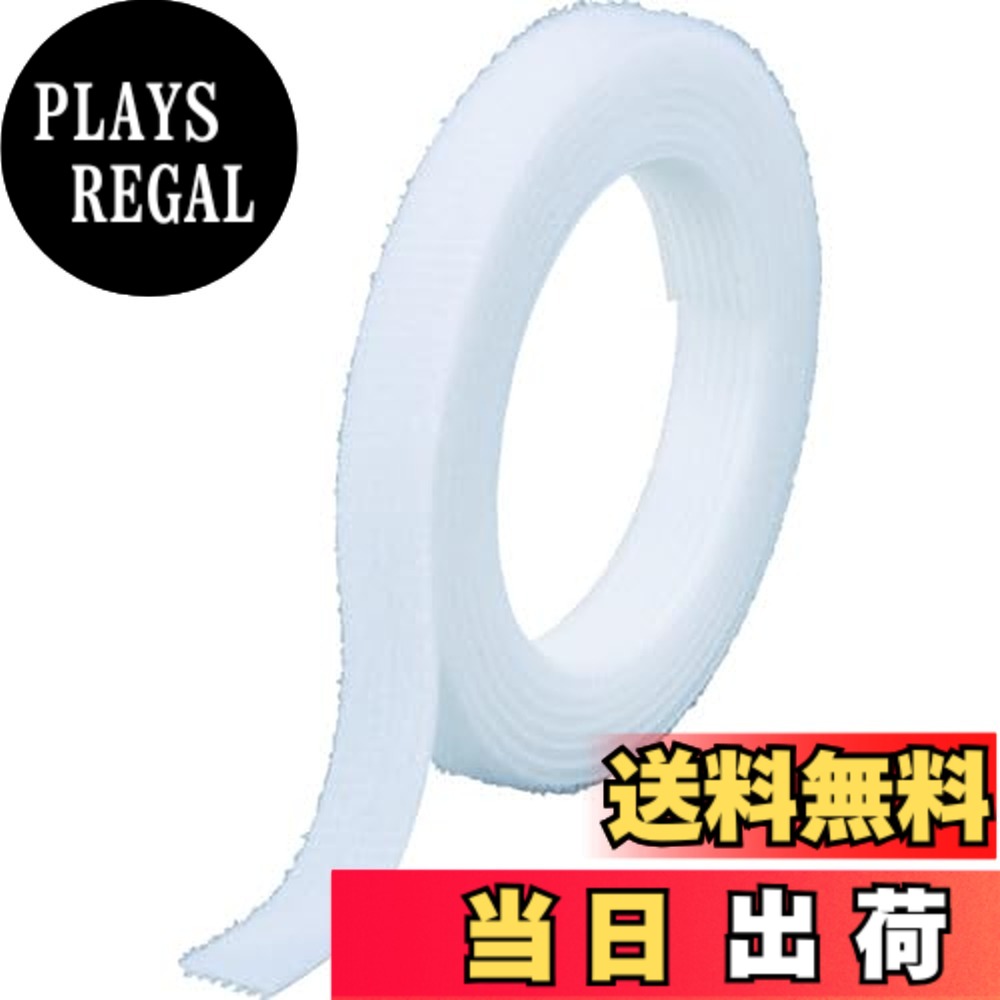 【送料無料】トラスコ中山(TRUSCO)マジックバンド結束テープ 色：白、サイズ：幅:40mm, 長さ:5m, 厚み:2mm｜PLAYS REGAL 45,437円