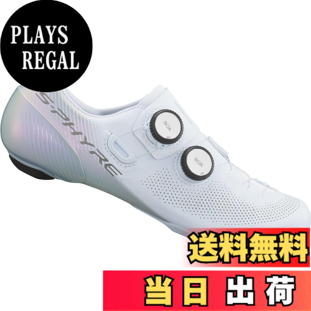 【送料無料】シマノ(SHIMANO) サイクリングシューズ SH-RC903 S-PHYRE 色：ホワイト、サイズ：48(30.5cm)｜PLAYS REGAL